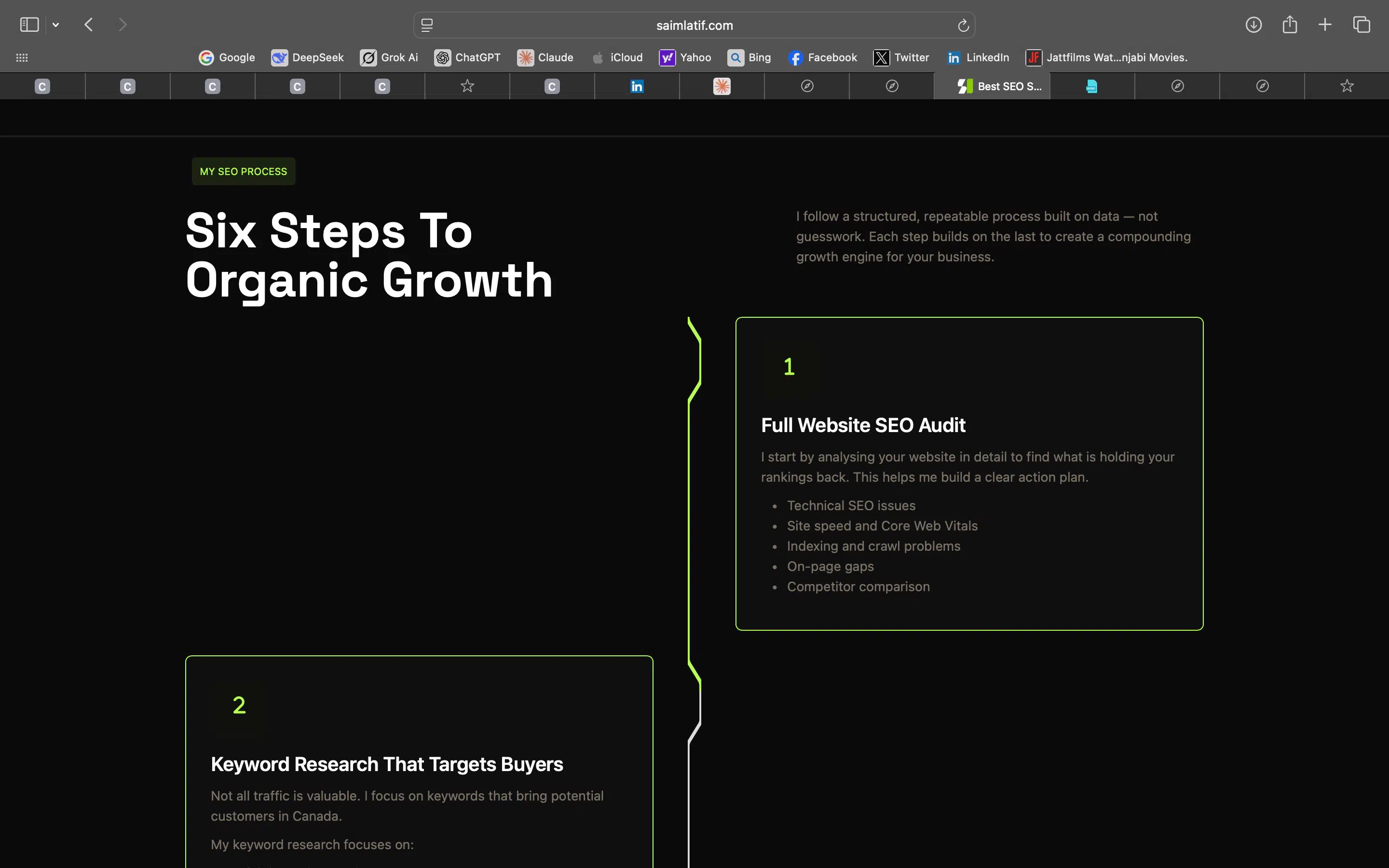 SaimLatif.com Screenshot 6